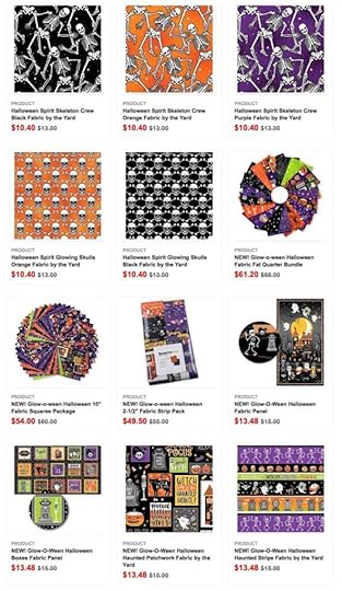 Halloween Fabric Available at Nancy Zieman Productions at ShopNZP.com