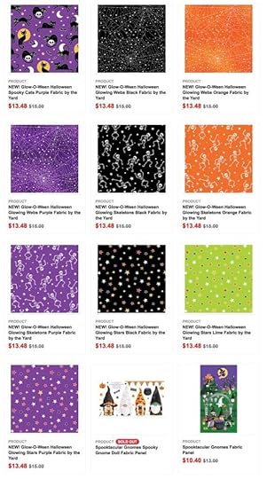 Halloween Fabric Available at Nancy Zieman Productions at ShopNZP.com