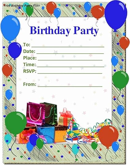 childrens birthday invitation template with images create birthday
