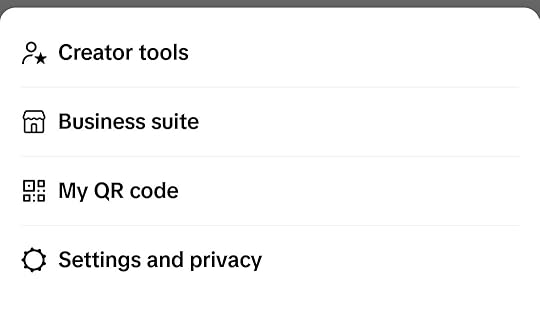 Settings and Privacy