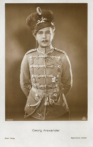 Georg Alexander in Leutnant warst Du einst bei deinen Husaren (1930)