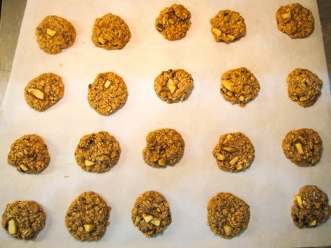 Bready or Not Original: Chewy Apple-Cranberry Oatmeal Cookies