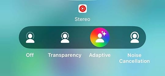 Adaptive Audio Mode toggle