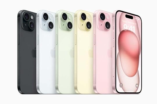iPhone 15 colours