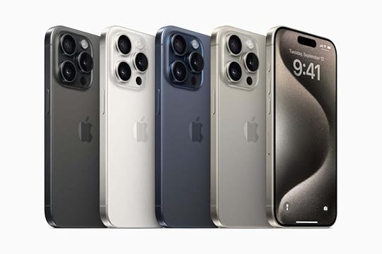 iPhone 15 Pro colours