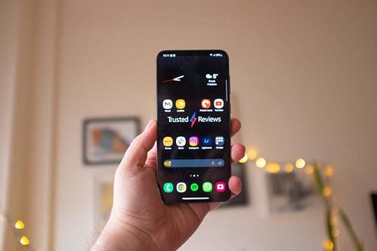 Samsung Galaxy S23 Plus front held in hand