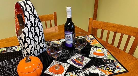 How to Make a Halloween Wine Tote Sewing Tutorial on the Nancy Zieman Productions Blog