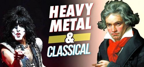 heavy metal vs classical music