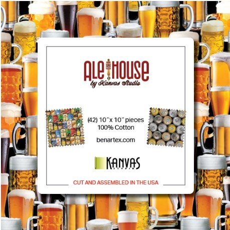 NEW! Ale House Fabrics by Kanvas Studio For Benartex Designer Fabrics