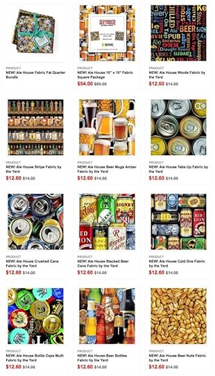 NEW! Ale House Fabrics by Kanvas Studio For Benartex Designer Fabrics