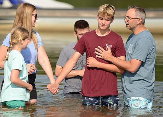 Watermarks baptism Blue Ridge Community Church