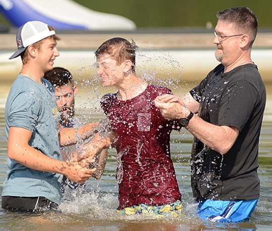 Watermarks Camp baptism Blue Ridge Community Church