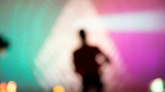 blurred image in spotlight