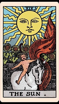 The Sun (Upright) Tarot Card
