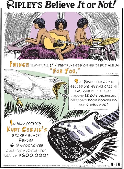 1. Prince played all 27 instruments on his debut album 