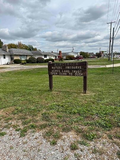Mengerson Nature Reserve sign