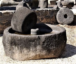 Millstone photo by Berthold Werner