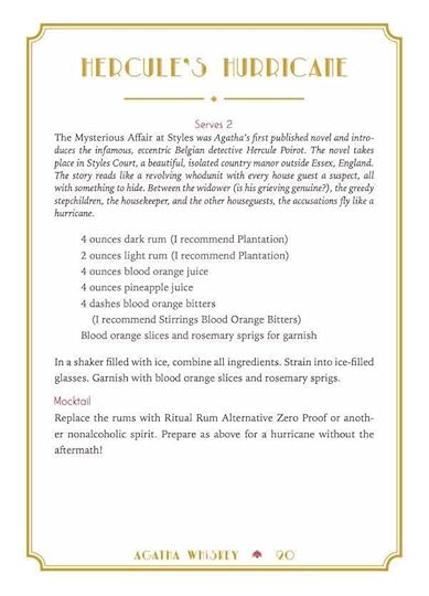 Hercule's Hurricane cocktail recipe