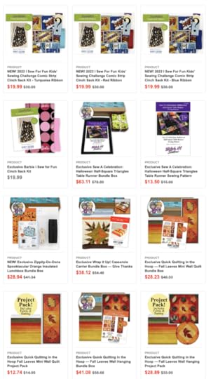 Shop Stitch it Sisters Fall and Halloween Bundle Boxes & Kits and Save 30% Off!