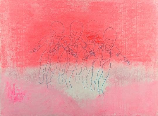 The Lane-Nash Fam Reunited in Heaven 2023 oil paintstick & colored pencil on paper 18%22x24%22.JPG