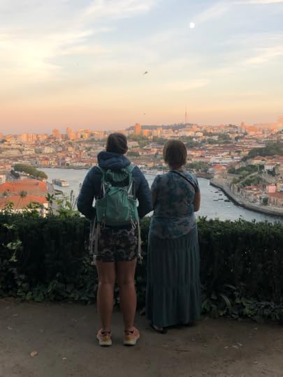Sunset at Jardim do Palacio de Cristal, Porto