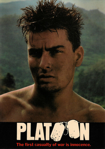 Charlie Sheen in Platoon (1986)