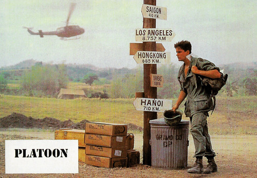 Charlie Sheen in Platoon (1986)