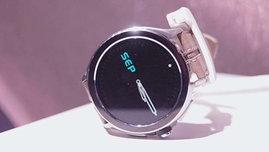 Xiaomi Watch 2 Pro on its side