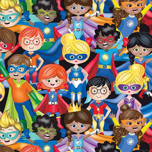 NEW! My Hero Fabrics by Kanvas Studio For Benartex Designer Fabrics at ShopNZP.com