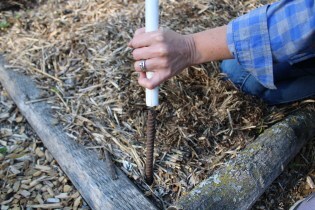 Sliding a piece of 1/2