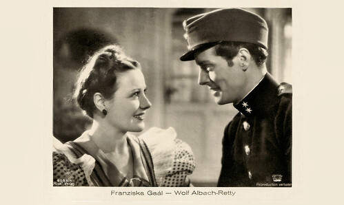 Franziska Gaal and Wolf Albach-Retty in Frühjahrsparade (1934)