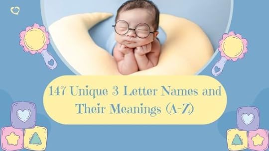 3 Letter Names and Their Meanings
