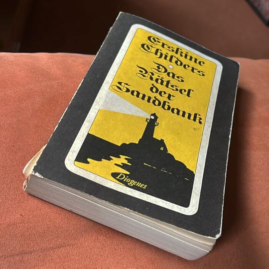 Ein angestoßenes Taschenbuch: Erskine childers, Das Rätsel der Sandbank