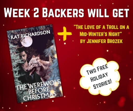 Week 2 freebies will be two holiday spec fic short stories by Kat Richardson and Jennifer Brozek