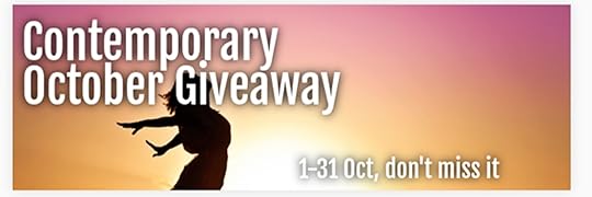 Contemporary October Giveaway - Ends 10/31 - YA,Romance,Mystery,