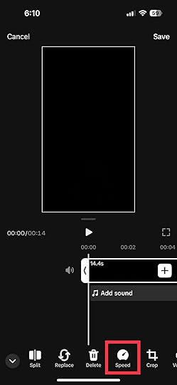 image for How To Speed Up Video On TikTok 7