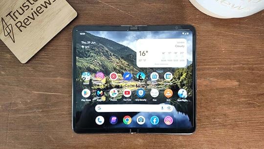 Google Pixel Fold unfolded