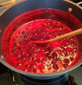 sour cherry sauce