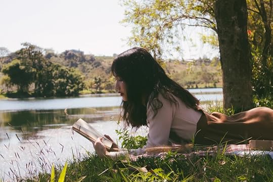 girl read book