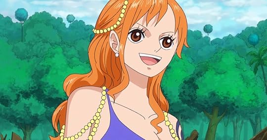 nami one piece zou island purple dress