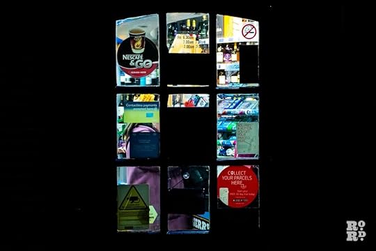 Front door of Coborn Corner corner shop on Bow, London