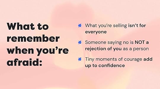 Remember that what you sell isn't for everyone