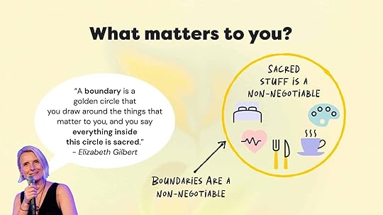 Elizabeth Gilbert Boundaries