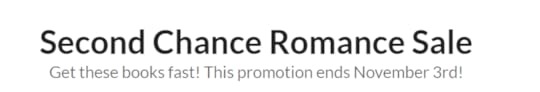 Second Chance Romance Sale - Ends 11/03 - Romance,
