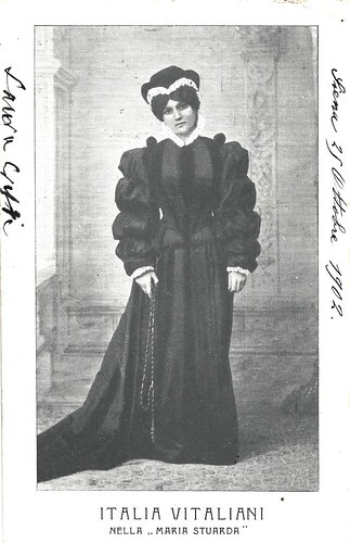 Italia Vitaliani in Mary Stuart