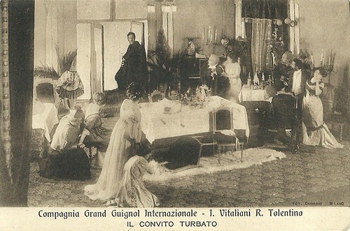 Italia Vitaliani and Riccardo Tolentino in Il convito turbato