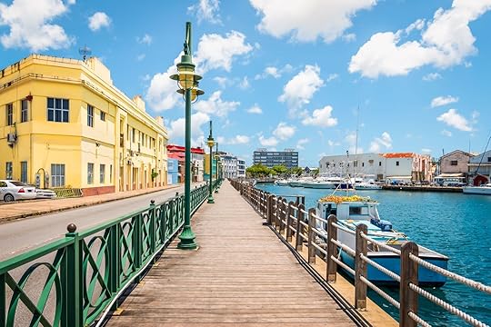 bridgetown abrbados caribbean downtown