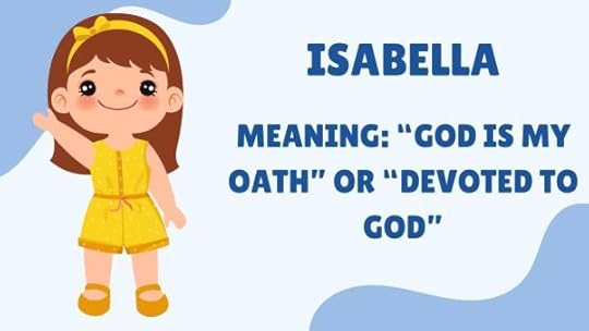 What Is The Meaning of Isabella?