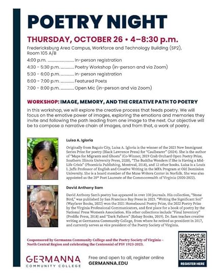 Join us October 28 in person or via Zoom