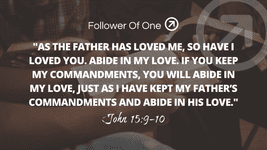 Abide in Christ’s Love – John 15:9-10